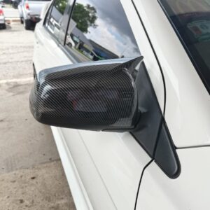 BMW M3 STYLE CARBON LOOK SIDE MIRROR COVERS