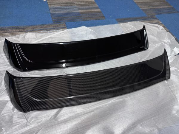 VOLKSWAGEN GOLF MK7/MK7.5 OSIR STYLE GLOSS BLACK / CARBON LOOK SPOILER - Image 2