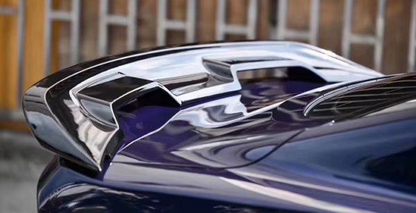 MUSTANG GT500 STYLE SPOILER - GLOSS BLACK 2015 - 2023 - Image 3